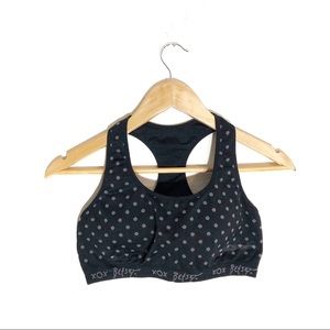 Betsey Johnson Razorback Sports Bra Size L/XL